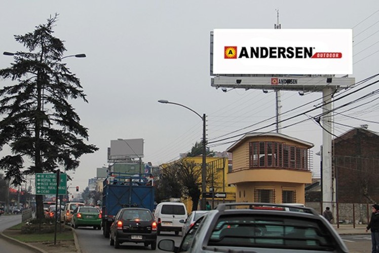 Temuco | Antonio Varas Nº 165 esquina Av. Caupolicán (S) | Unipole