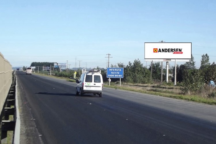 Puerto Varas | Ruta 5, entrada norte Puerto Montt (UNIPOLE CARRETERO) | Unipole