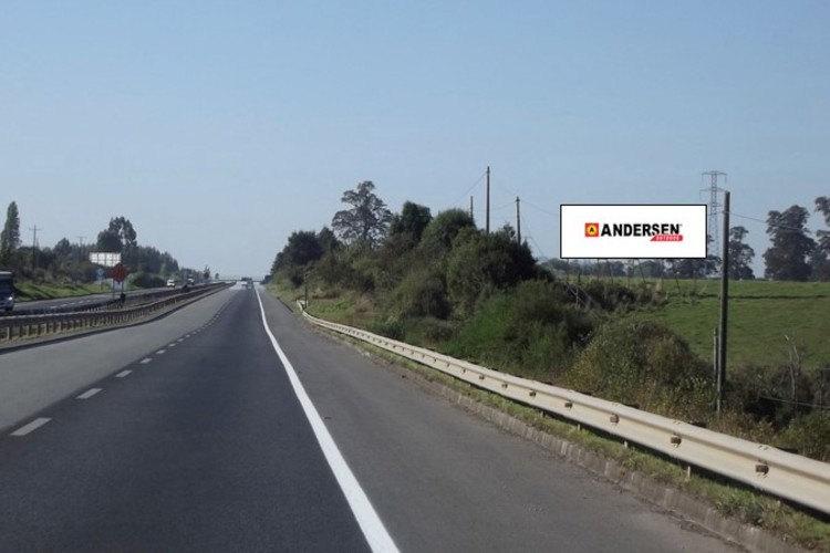 La Unión | Ruta 5, salida norte cruce La Unión (pasado peaje) | Caminero