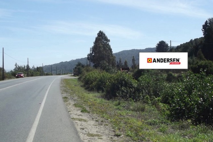 Valdivia | Ruta 206, entrada sur Valdivia por Paillaco | Caminero