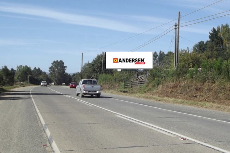 Valdivia | Ruta 5, Valdivia, entrada norte cruce San José | Caminero