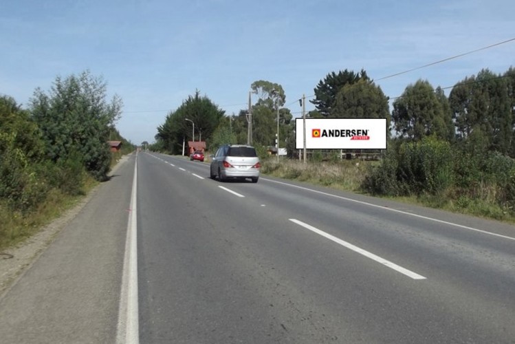 Mariquina | Ruta 202, entrada norte Valdivia por San José | Caminero