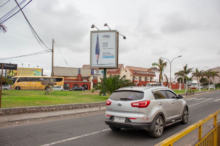 Arica | Rotonda Alcalde Arena (Azapa) con Cap Avalos S-N | Topsite