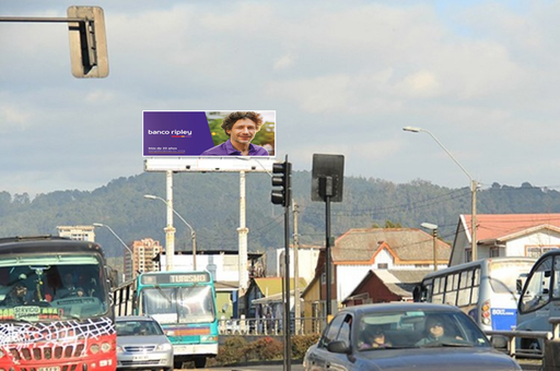 Concepción | Av. Paicaví con Av. Vicuña Mackenna (hacia centro) | Unipole