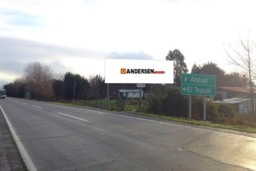 Ancud | Ruta 5, acceso sur Ancud | Caminero