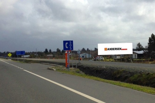 Calbuco | Ruta 5 hacia Pargua, Sector pasado peaje Calbuco | Caminero