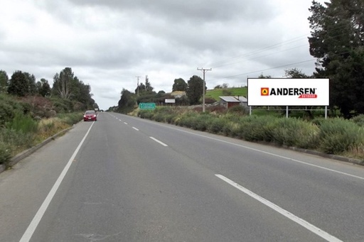 Dalcahue | Ruta 5, entrada norte Castro, Sector Butalcura | Caminero